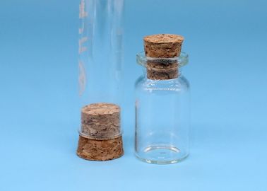 Синтетический деревянный затвор пробочки используемый для стеклянной бутылки или пробирки