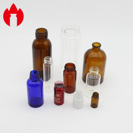 бутылки фармацевтических стеклянных пробирок 1ml-100ml косметические стеклянные