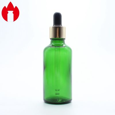 50ml Green Cosmetic Essential Oil Glass Bottle Vial