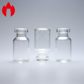 пробирка боросиликатного стекла прозрачной медицины 3ml небольшая