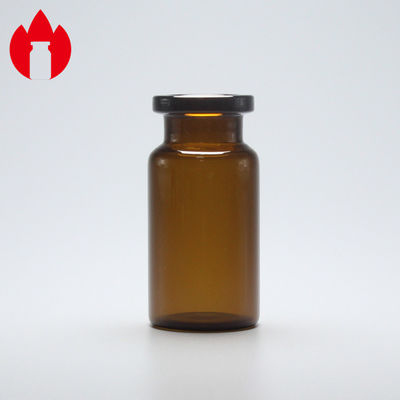 контейнер пробирки стеклянной бутылки янтарной крошечной наградной медицины 8мл натроизвестковый