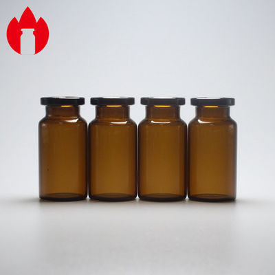 контейнер пробирки стеклянной бутылки янтарной крошечной наградной медицины 8мл натроизвестковый