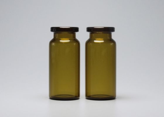 15ml Amber Injectable Tubular Glass Vial