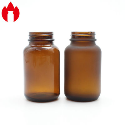 Стеклянная бутылка с содовой содой для таблеток или таблеток