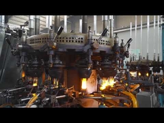 Glass bottle production process