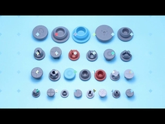 Glass vials, Vial caps, Rubber stoppers
